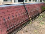 2 stuks hekwerk met verbindingspaal, Ophalen, Gebruikt, IJzer
