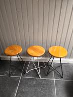 Stevige krukjes landelijk met stoere touch, Huis en Inrichting, Ophalen of Verzenden, Hout