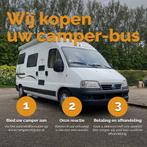 ♥️buscampers gezocht alle soorten en maten !!!!, Caravans en Kamperen, Campers, Bedrijf, Diesel, Bürstner, 6 tot 7 meter