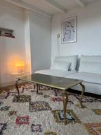 Salontafel vintage groen goud, Huis en Inrichting, Tafels | Salontafels, Ophalen, Overige materialen, Gebruikt, 50 tot 100 cm