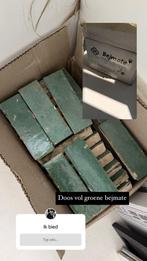 Bejmate groene tegels meer dan een doos vol, Ophalen, Minder dan 20 cm, Zo goed als nieuw, Minder dan 5 m²
