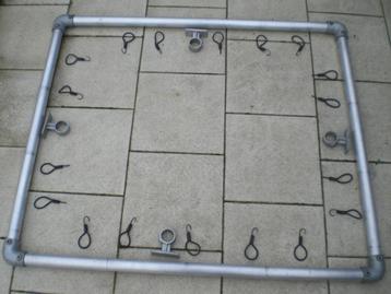 steigerbuizen frame-NIEUW- 1.40 x 1.20 met toebehoren beschikbaar voor biedingen