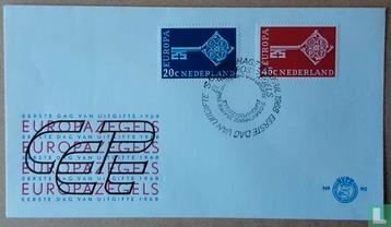 FDC E90 Europazegels 1968 NL onbeschreven
 beschikbaar voor biedingen
