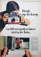 13 vintage advertenties reclames cameras en foto 1966, Verzenden, 1960 tot 1980, Fototoestel