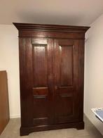Teak Houten kast antiek, Antiek en Kunst, Ophalen