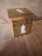 Vintage Niemeijer Kubus Blik, Verzamelen, Blikken, Ophalen of Verzenden