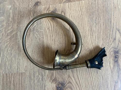 Koperen hoorn - Antiek, Antiek en Kunst, Antiek | Gereedschap en Instrumenten, Ophalen of Verzenden