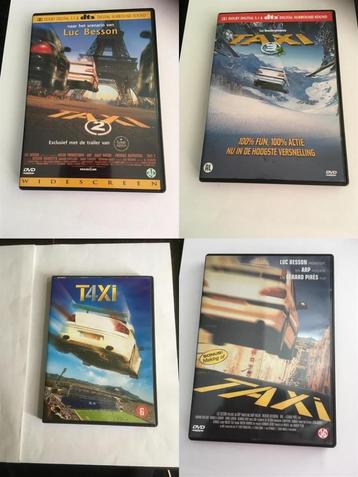 taxi 1 2 3 4 dvd luc besson 1 t/m 4 beschikbaar voor biedingen