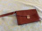 Lederen (heren)clutch, Ophalen of Verzenden, Bruin, Overige merken, Leer