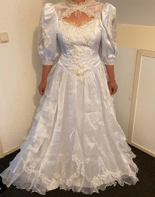 Trouwjurk, Kleding | Dames, Trouwkleding en Trouwaccessoires, Gedragen, Trouwjurk, Wit, Ophalen of Verzenden