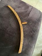 Oude houten kledinghanger met tekst, Ophalen of Verzenden, Gebruikt, Hout, Volwassenen