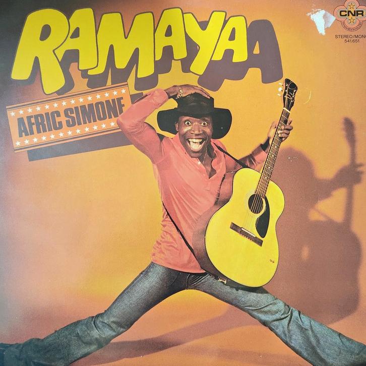 Afric Simone - Ramayaa LP, Cd's en Dvd's, Vinyl | Pop, Zo goed als nieuw, 1960 tot 1980, 12 inch, Ophalen of Verzenden