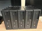 5x HP EliteDesk 705 G3 Small pc compleet excl. monitor, HP Elitedesk, 8 GB, SSD, 3 tot 4 Ghz