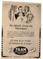 De bruid over de drempel FAAM BRUIDSUIKERS SINDS 1838, Verzenden, Zo goed als nieuw, Overige typen