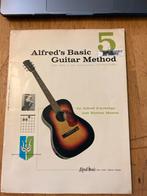 Alfred's Gitaar Methode Boek 5, Boeken, Ophalen of Verzenden, Gelezen, Instrument