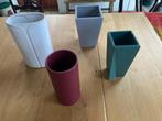 4 vazen, Ophalen, Steen, Gebruikt, Minder dan 30 cm