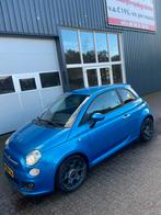 Fiat 500 0.9 Twinair C 2014 Blauw 500s 30€ per mand apart, Voorwielaandrijving, Euro 6, Leder en Stof, 905 kg