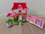 Little People Speelhuis/Geluidenhuis/Poppenhuis, Ophalen, Gebruikt, Speelset, Met geluid