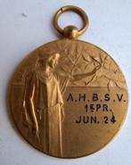 Oude Medaille - A.H.B.S.V., Ophalen of Verzenden, Overige landen, Losse munt, Goud