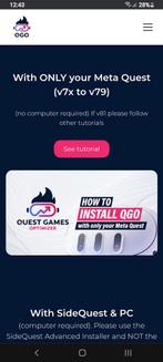 Support gevraagd!die Meta Quest optimizer?(Breda)op mijn mq, Spelcomputers en Games, Virtual Reality, Ophalen, Nieuw, Overige typen