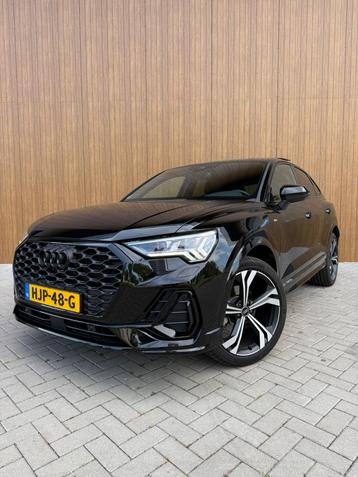 Audi Q3 35 Tfsi 150pk 2024 Zwart 3x S-Line Pano/Cam/Leder beschikbaar voor biedingen