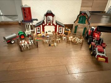 Playmobil boerderij met veel extras beschikbaar voor biedingen