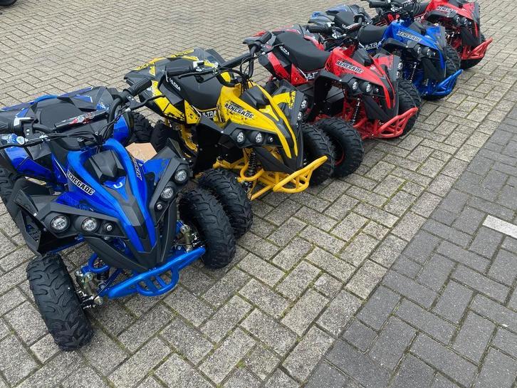 Elektrische Kinderquad EVO 1000W - Kleurrijk, Kinderen en Baby's, Speelgoed | Buiten | Accuvoertuigen, Nieuw, Ophalen of Verzenden