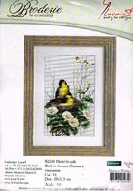 Cado luca borduurpakket, 2 gele vogels in nest b 2240, Ophalen of Verzenden, Nieuw, Handborduren, Borduurpakket