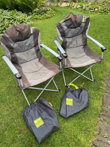 2 Kampa Gov’ner campingstoelen beschikbaar voor biedingen