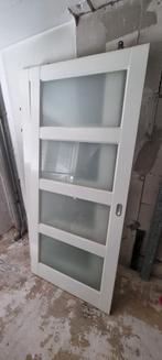 Schuifdeur 211x93cm, Doe-het-zelf en Verbouw, Deuren en Horren, Ophalen, Gebruikt, 80 tot 100 cm, Binnendeur