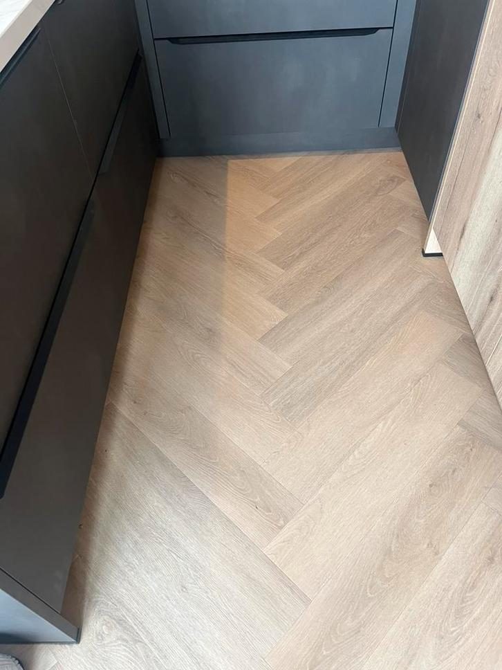 Te koop ruim 10 mtr2 nieuwe pvc vloerdelen, Doe-het-zelf en Verbouw, Vloerdelen en Plavuizen, Nieuw, Kunststof, 50 tot 150 cm