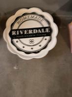Riverdale Gebakschaal op Voet, Huis en Inrichting, Overige materialen, Wit, Ophalen of Verzenden, Zo goed als nieuw