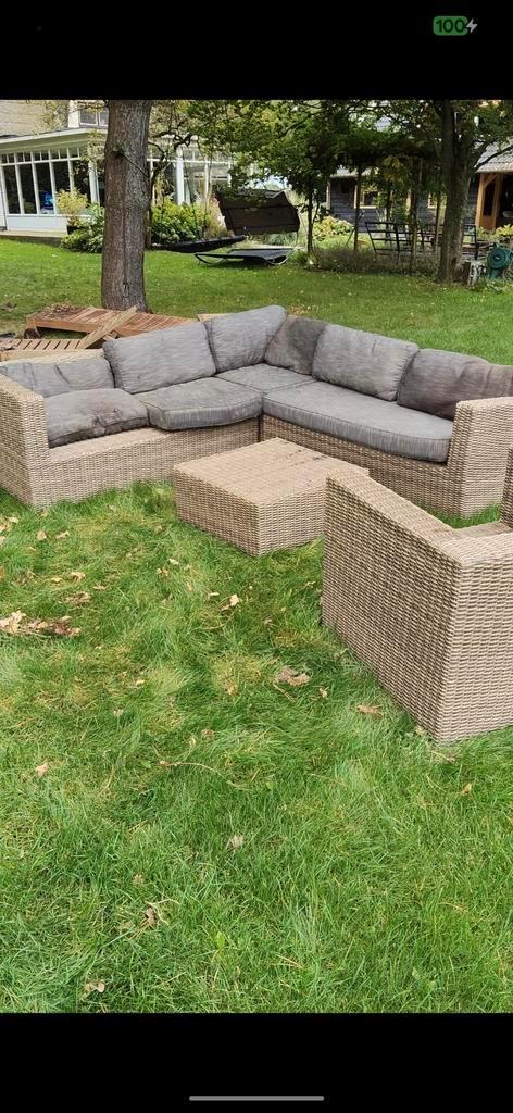 Gratis loungeset ophalen, Tuin en Terras, Tuinsets en Loungesets, Gebruikt, Kunststof, Ophalen