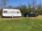 Caravan LMC Munsterland 470, Caravans en Kamperen, Caravans, Kachel, Frans bed, Particulier, 4 tot 5 meter