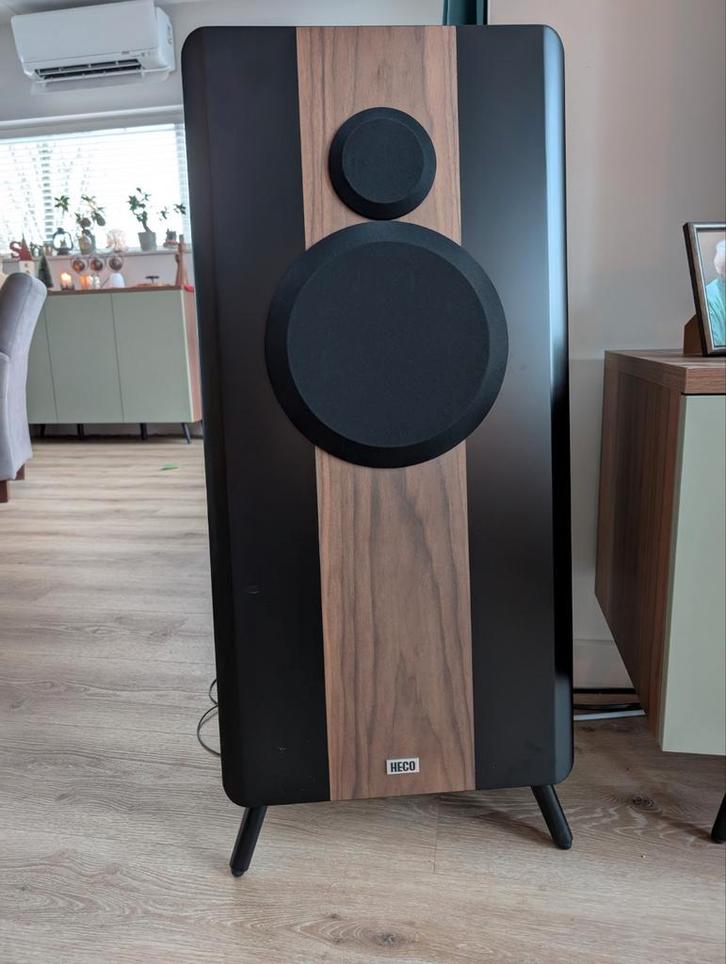 Heco Direkt Premium Speaker actie, Audio, Tv en Foto, Luidsprekers, Zo goed als nieuw, Front, Rear of Stereo speakers, 120 watt of meer