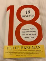 Peter Bregman - 18 Minutes, Peter Bregman, Ophalen of Verzenden, Management, Zo goed als nieuw