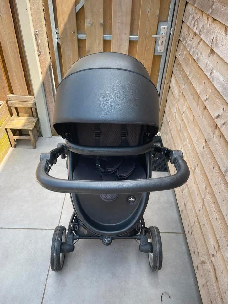 Mima xari kinderwagen buggy zwart met alle spullen erbij., Kinderen en Baby's, Kinderwagens en Combinaties, Zo goed als nieuw
