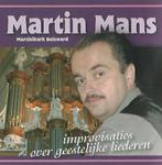 OrgelCD: Martin Mans - Improvisaties over geestelijke lieder, Ophalen of Verzenden, Zo goed als nieuw, Koren of Klassiek
