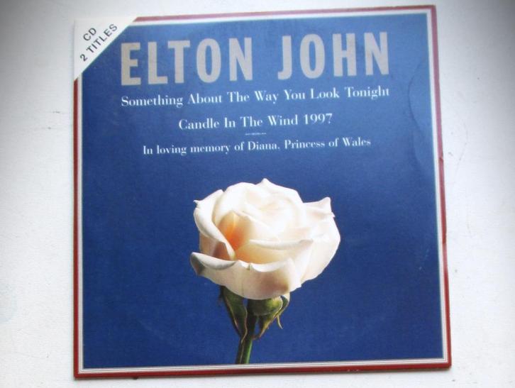 Elton John Candle in the Rain~Begrafenis Princess Diana, Verzamelen, Koninklijk Huis en Royalty, Zo goed als nieuw, Overige typen