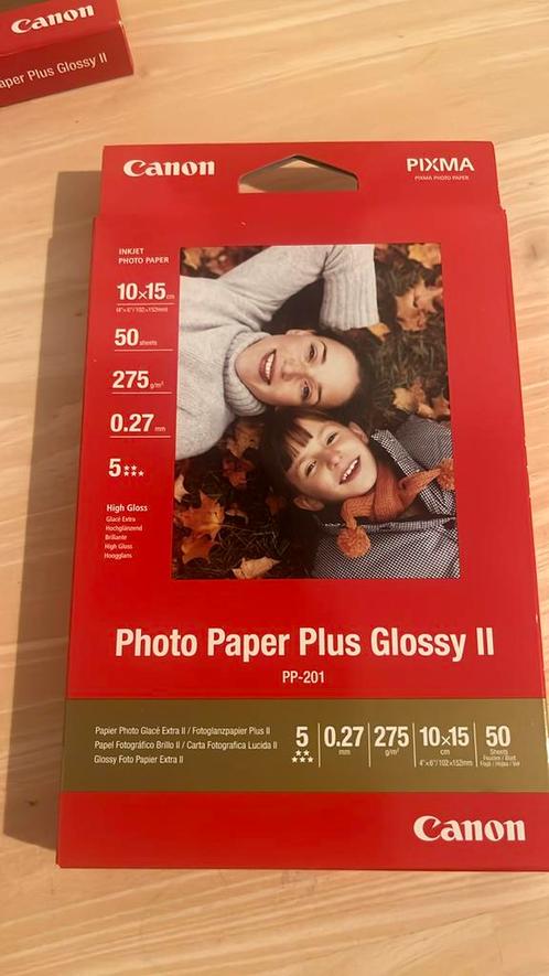 Canon 2311B003 Glossy photopapier 10x15cm, Audio, Tv en Foto, Fotografie | Fotopapier, Nieuw, Ophalen of Verzenden