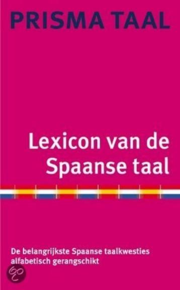 Prisma Lexicon Van De Spaanse Taal beschikbaar voor biedingen