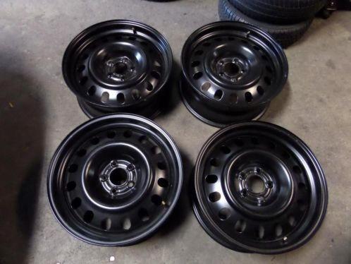 ZGAN stalen velgen 17 inch 5x112, Auto diversen, Wieldoppen, Zo goed als nieuw, Ophalen