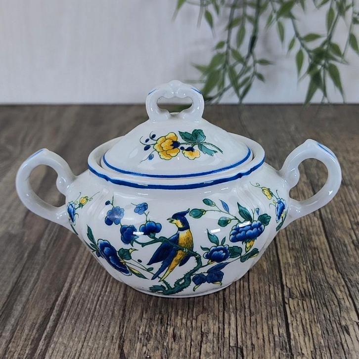 Villeroy & Boch Phoenix Blau Suikerpot met Deksel, Antiek en Kunst, Antiek | Servies los, Ophalen of Verzenden