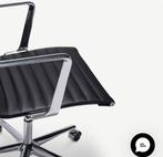 Ribbel Bureaustoel Zwart Vegan Leer - Walton Design, Ophalen, Nieuw, Zwart, Bureaustoel