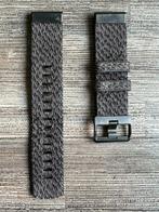 25075b_Originele Garmin Nylon Polsband 22mm, Garmin Nederland BV, GARMIN, https://support.garmin.com/nl-NL/, Zwart