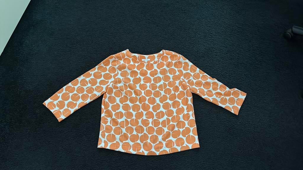 Opus tuniek maat 36 oranje/wit, Ophalen of Verzenden, Zo goed als nieuw, Maat 36 (S), Oranje