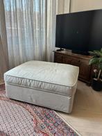 Footstool - Ottoman, Ophalen of Verzenden, Zo goed als nieuw, Rechthoekig
