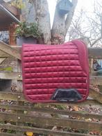 Lemeux dekje Bordeaux roods s/m dressuur, Ophalen of Verzenden, Zo goed als nieuw, Dekje