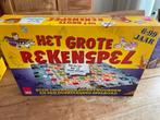 Het grote rekenspel, Hobby en Vrije tijd, Gezelschapsspellen | Overige, Drie of vier spelers, Ophalen, Zo goed als nieuw, Diverse