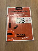 Havo geschiedenis samenvatting, Ophalen of Verzenden, Zo goed als nieuw, HAVO, Geschiedenis